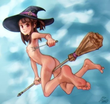Scissoring Little Witch Academia: Imagine Atsuko Kagari Masturbating And Immediately Pull Out Secondary Erotic Images Gordita