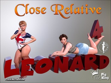 Ebony (PigKing3D) Leonard Close Relative 04 [Español] Gay Interracial