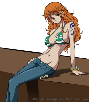 Big Booty 【One Piece】Nami's Cute Picture Furnace Image Summary Punk