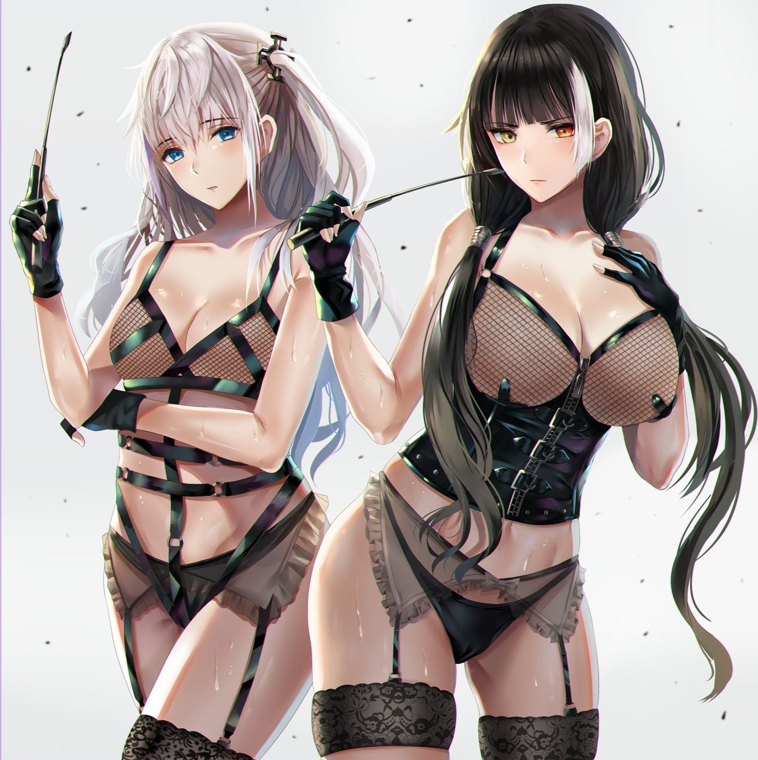 Bare Erotic Anime Summary Sexy Beautiful Girls Wearing Garter Belts [50 Pieces] Dicksucking