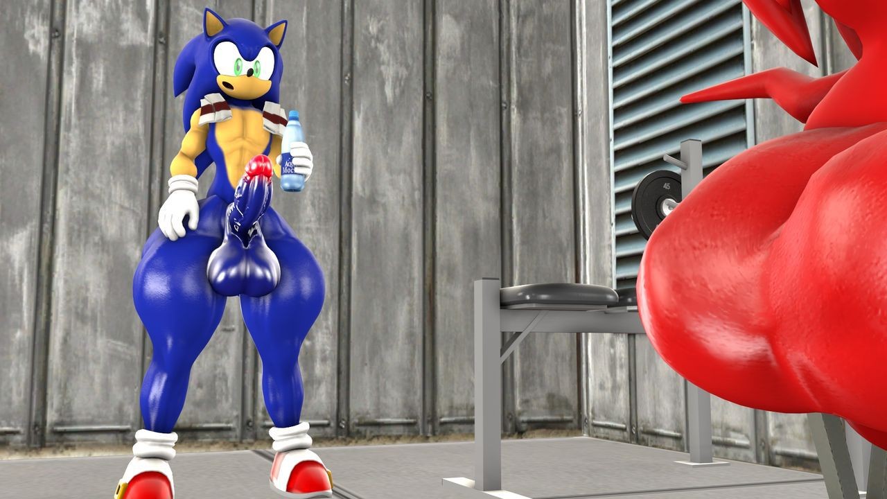 Orgame [BlueApple] Squat Training 1-2 (Sonic The Hedgehog) Brasileiro