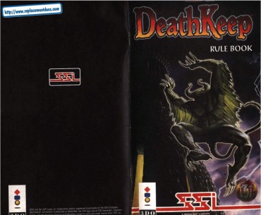 Whores DeathKeep (3DO) Game Manual Dominate