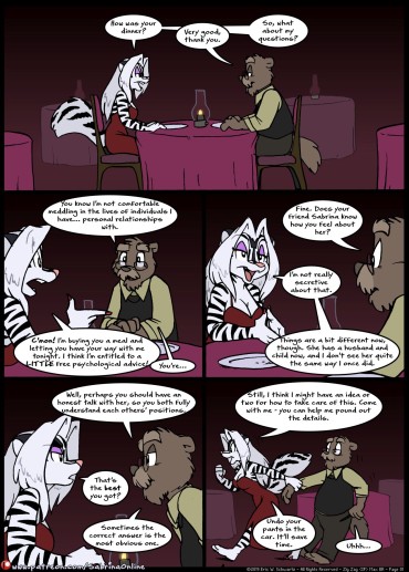 Shaved [Eric W. Schwartz] Sabrina Online: Skunks' Day Out (Ongoing) Comedor