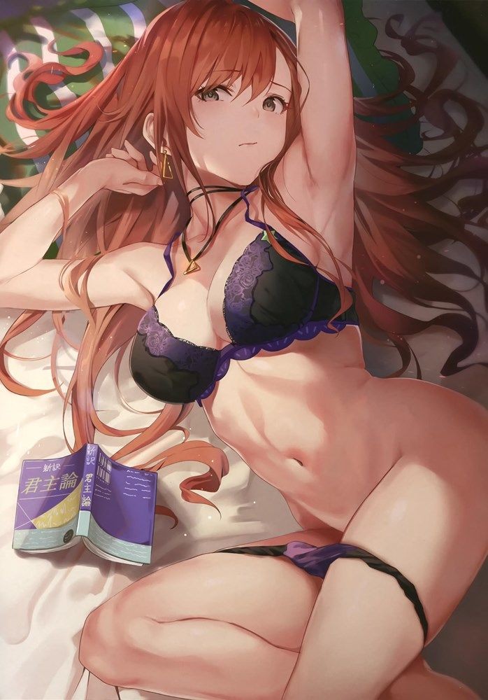 Bukkake Boys 2D Beautiful Girl Sexy Lingerie Image 9 Red Head