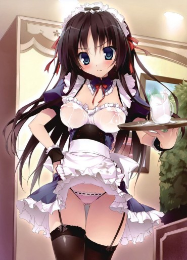 Clothed Maid's Service Erotic Image Lewd Service Please Gay Cumshot