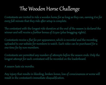 Top The Wooden Horse Challenge – Danielle Romance