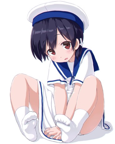 Gay Fucking [Sun Peng-chan (ship This)] Secondary Erotic Image Of A Cute Day Swing Of Sailor Dress In The Lollipedo Sea Defense Ship Of The Fleet Collection Ebony