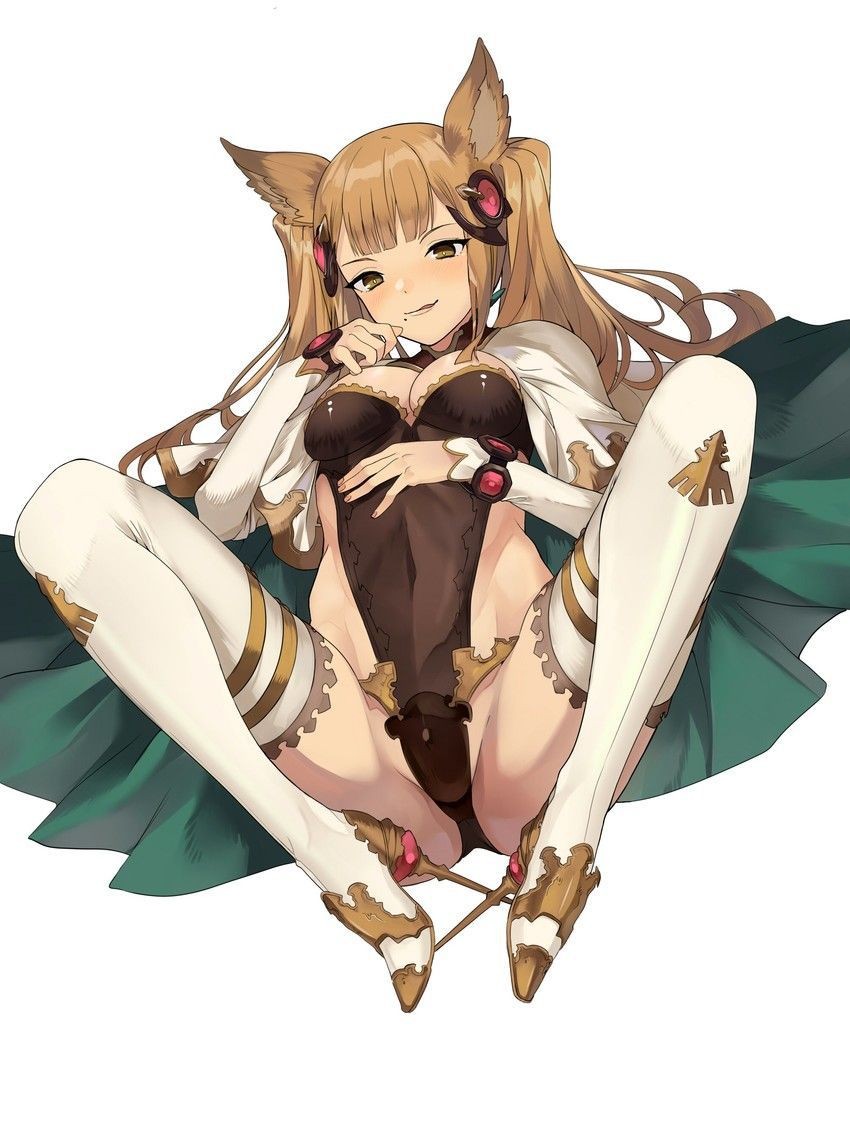 Ballbusting Maetera's Erotic Image [Granblue Fantasy] African