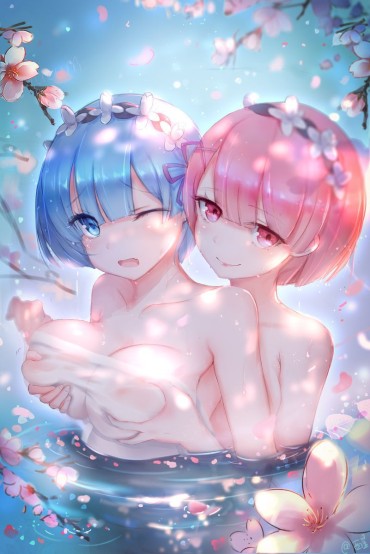 Boss 【Secondary】 Re: Erotic Image Summary Of Rem &amp; Ram, Twin Maids Of Other World Life Starting From Zero! No.05 [20 Sheets] Sexy