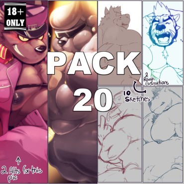 Jerkoff [Cursedmarked] Art Pack 20 Pink