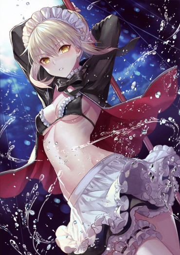 Pure 18 【Secondary】 Fate/Grand Order, Swimsuit Maid Alter-chan's Image Summary! No.01 [20 Sheets] Old Young