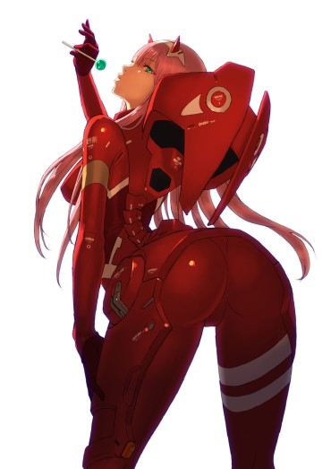 Cams [Secondary] Darling In The Franchis, Image Summary Of The Girl Zero Two Pulling The Blood Of The Screaming Dragon! No.02 [20 Sheets] Gonzo
