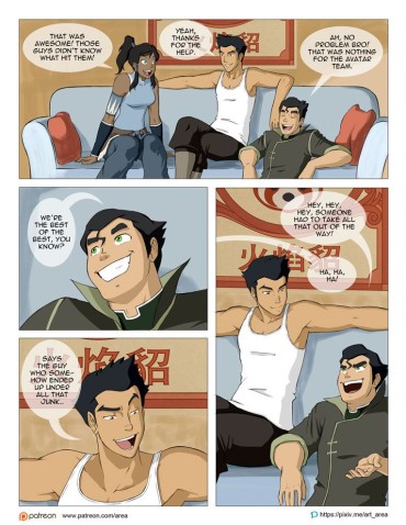 Big [Area] Intimate Meeting [the Legend Of Korra](ongoing) Carro