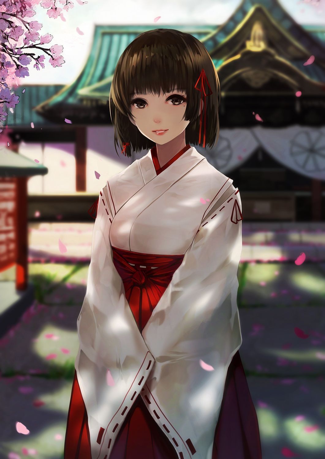 Masturbates Secondary: The Beauty Of Japan! Cute Shrine Maiden Image Summary! No.01 [20 Sheets] Mother Fuck