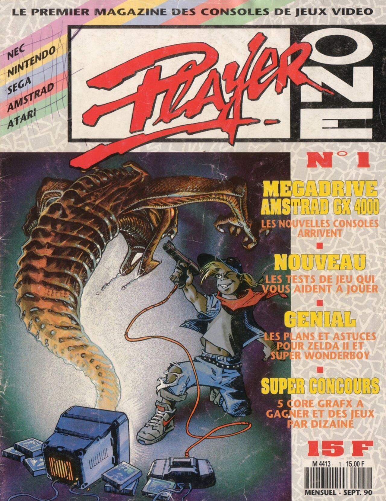 Tight Magazine - Player One 001 (September 1990) Tiny