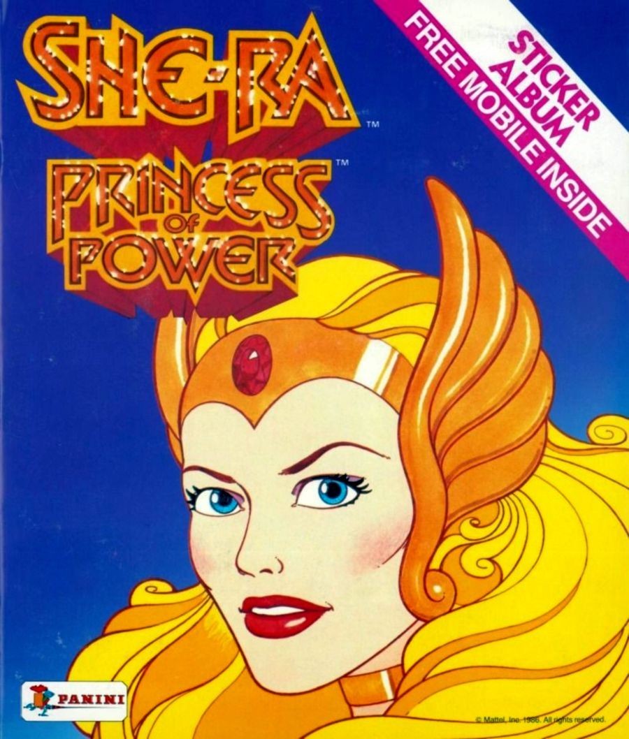 Firsttime She-Ra: Princess Of Power (1985) - Sticker Album (PANINI) Slutty
