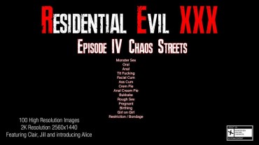 Tattooed [3DZen] Residential Evil XXX 4 Young