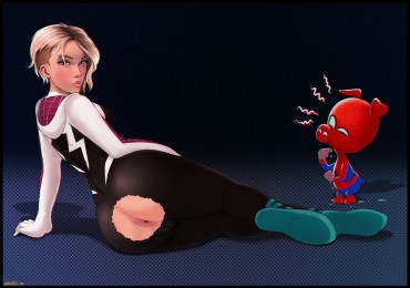 Canadian Gwen Stacy -Into The Spiderverse Consolo