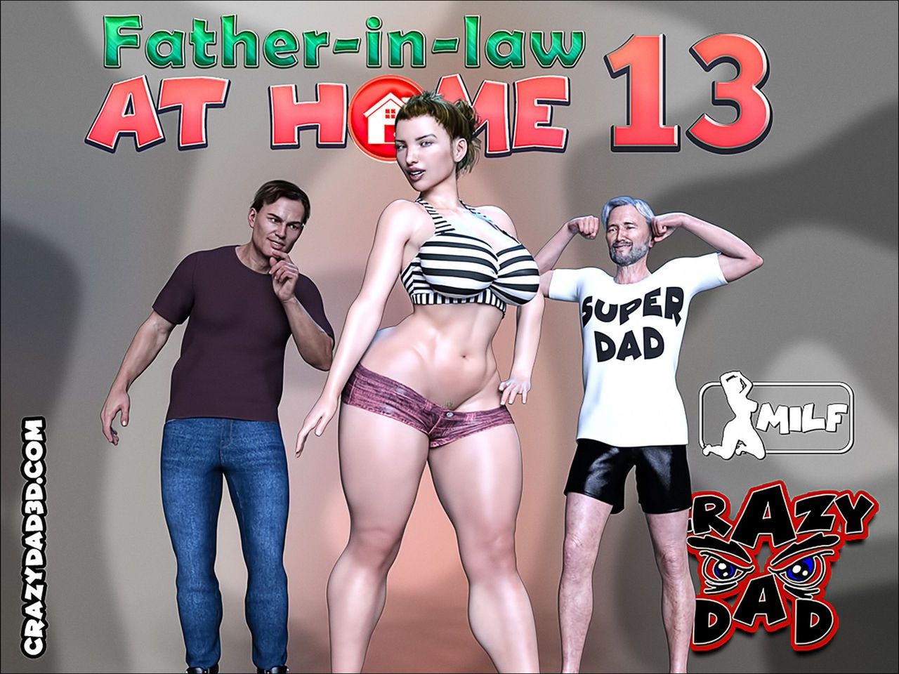 Fucking Pussy [CrazyDad3D] Father-in-Law At Home 13 (Spanish Version) Stunning