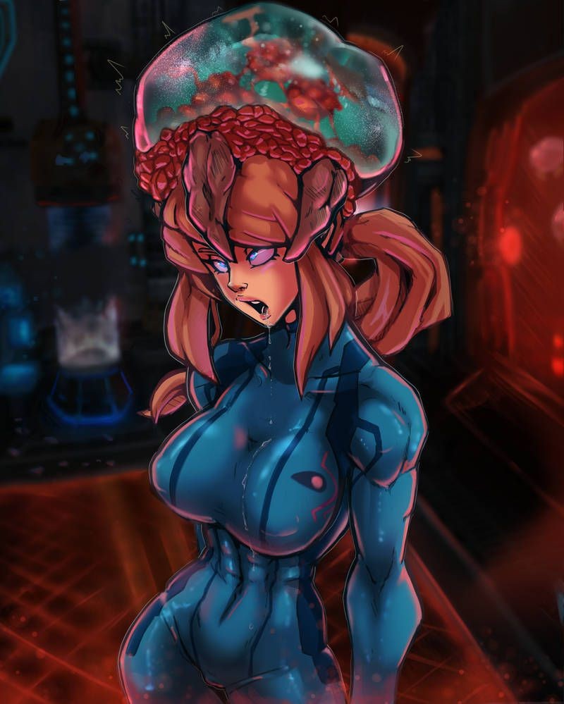 Cocksucker [Reliusmax] Samus Aran And A Metroid (Metroid) Lesbos