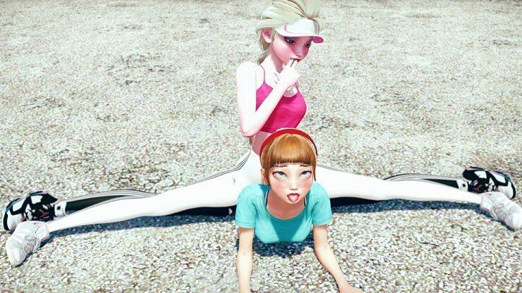 Perfect Body Porn [AI Shoujo] Elsa And Anna Leggings Hot Sluts