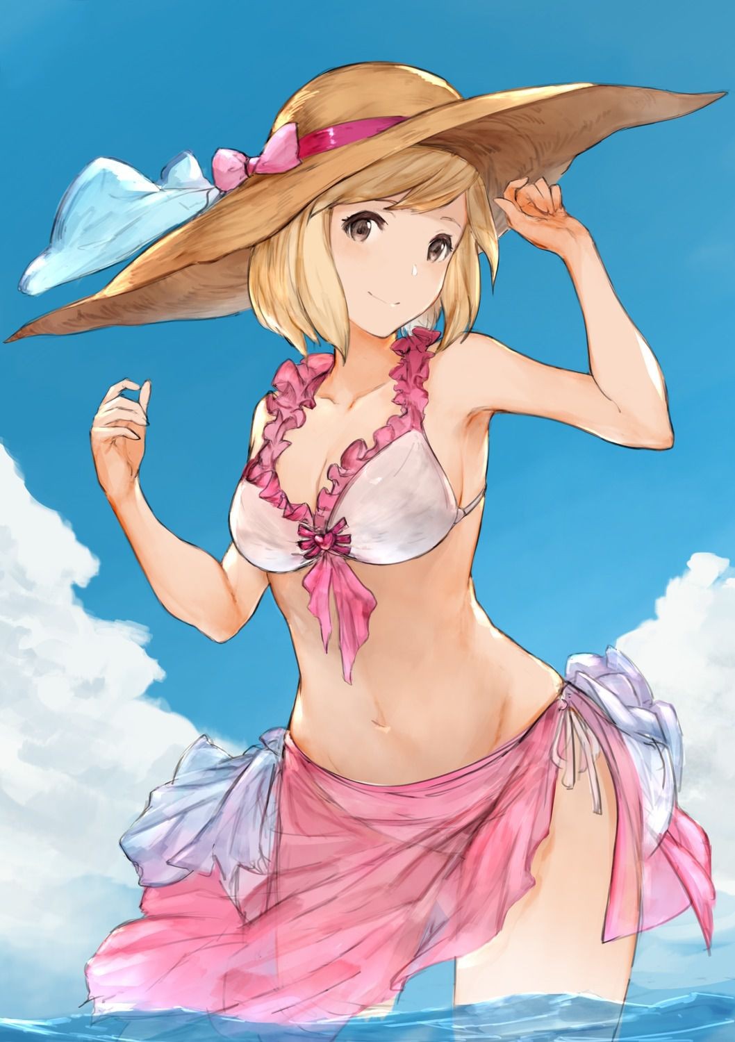 Alone Djeeta - Granblue Fantasy Thick