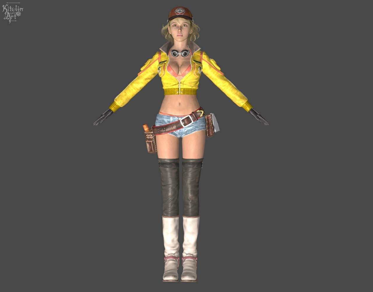 Girl Fucked Hard [J.A.] FFXV | Cindy Reference Bondagesex