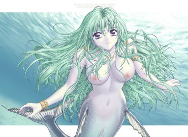 African 【Secondary】Erotic Image Of A Beautiful Girl Mermaid Princess On A Fantasy That A Small Girl Longs For Fit