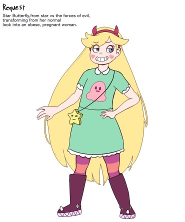 Perverted [Pixiv] Star Butterfly, Weight Gain Pregnancy Swallow