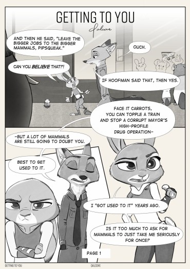 Hardcore [Qalcove] Getting To You (Zootopia) Ongoing Bisex