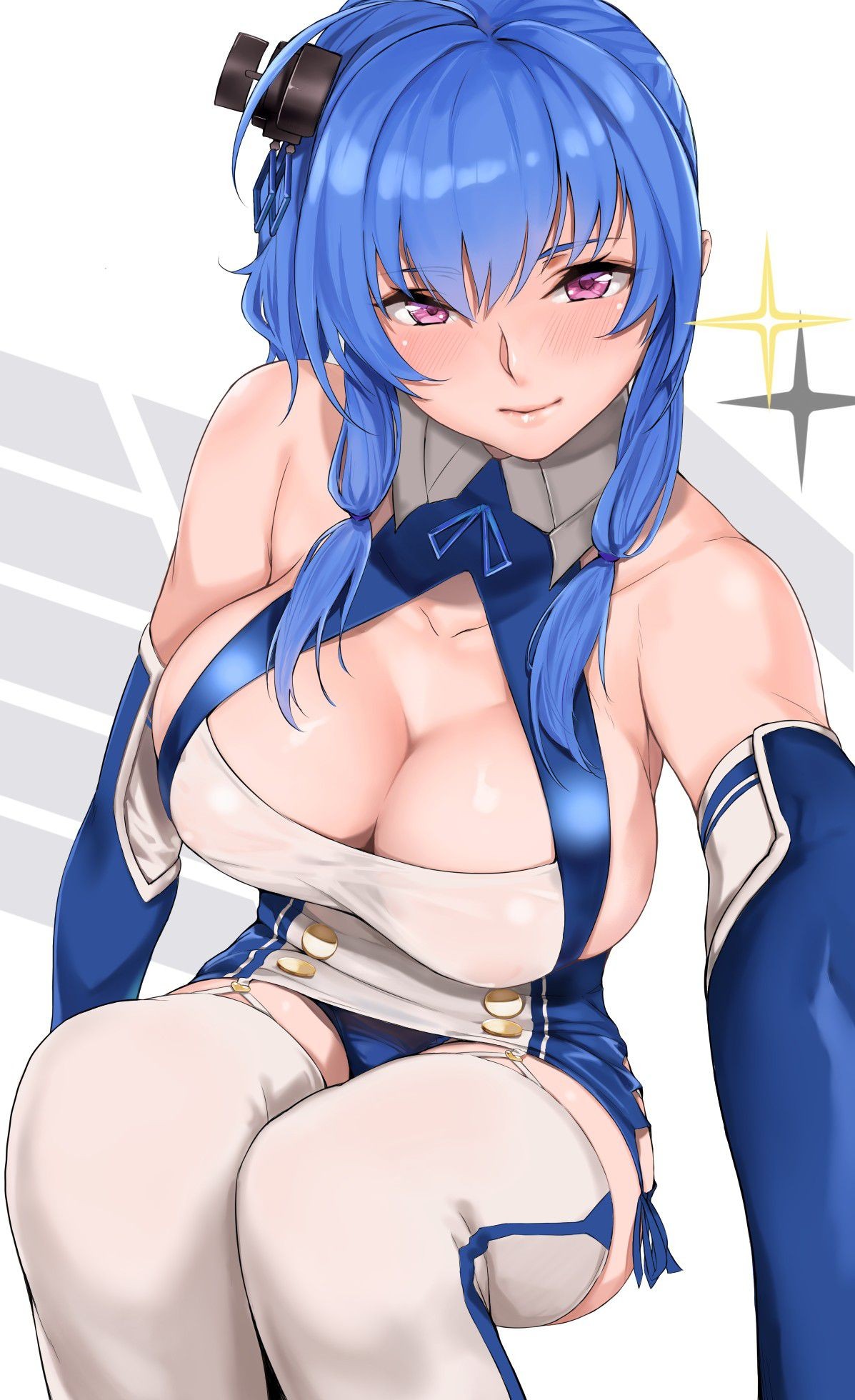 Blowjob Contest Two-dimensional Erotic Image Of St. Louis Of Azur Lane Who Wants To Call It St. Louis Unintentionally Costume