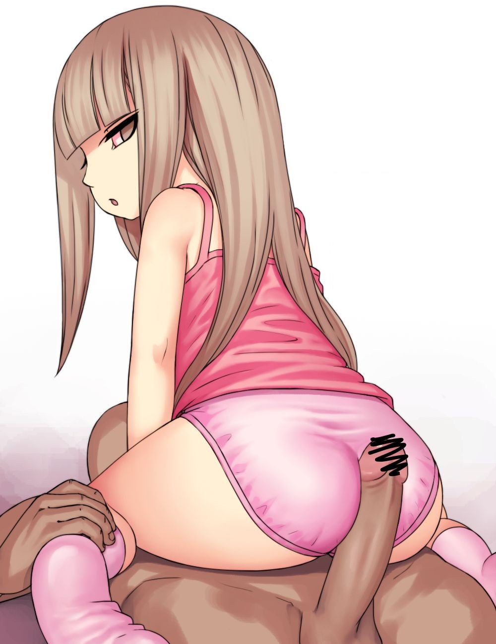 Amature Porn [Loli Ass Job] Secondary Loli Ass Job Secondary Erotic Image That Is Safe Even At An Age That Cannot Be Inserted To Rub The Dick Against The Ass Of A Secondary Loli Girl Stroking