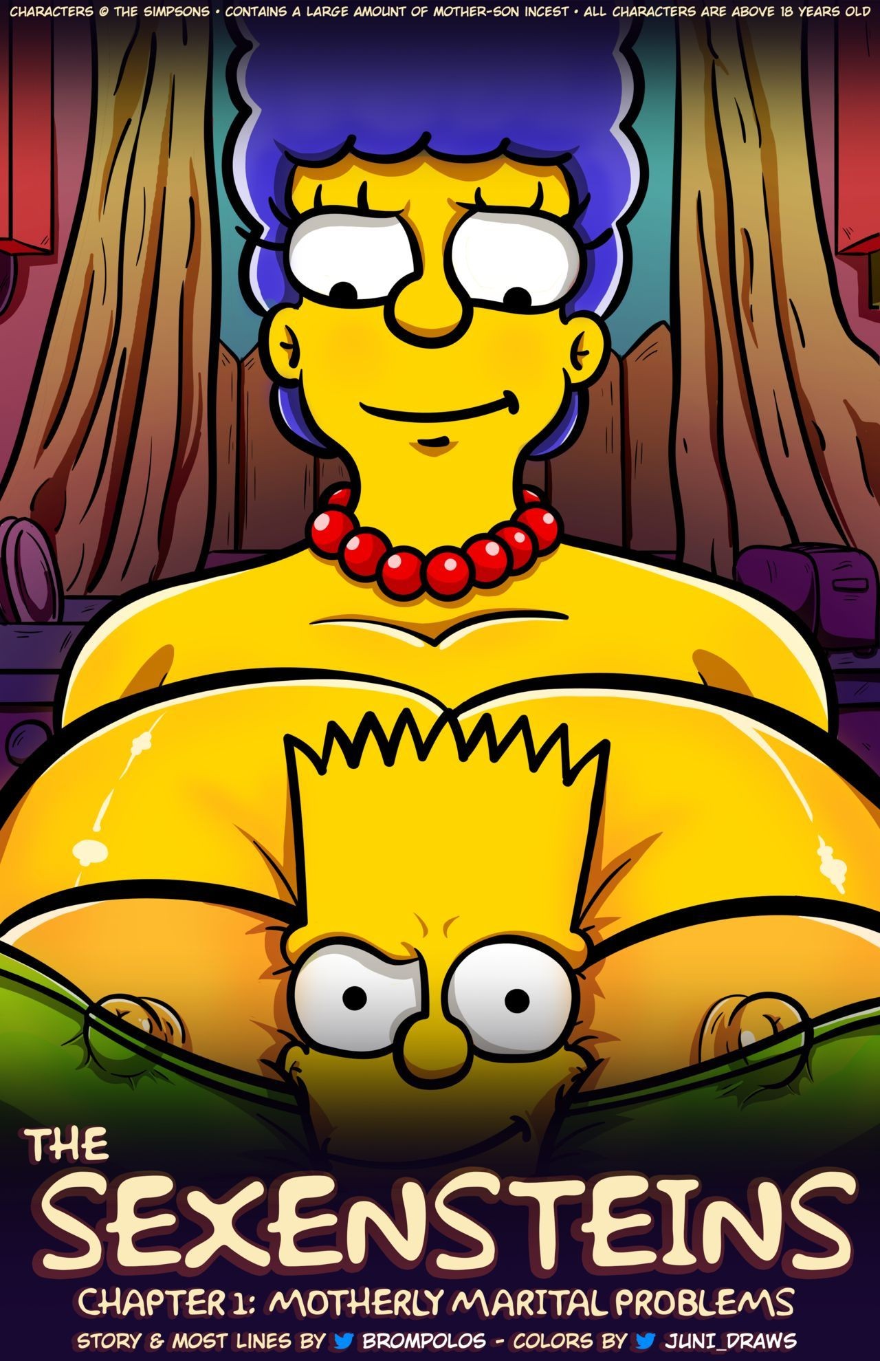 Pinoy [Brompolos/Juni_Draws] The Sexensteins (Simpsons) [Ongoing] Studs