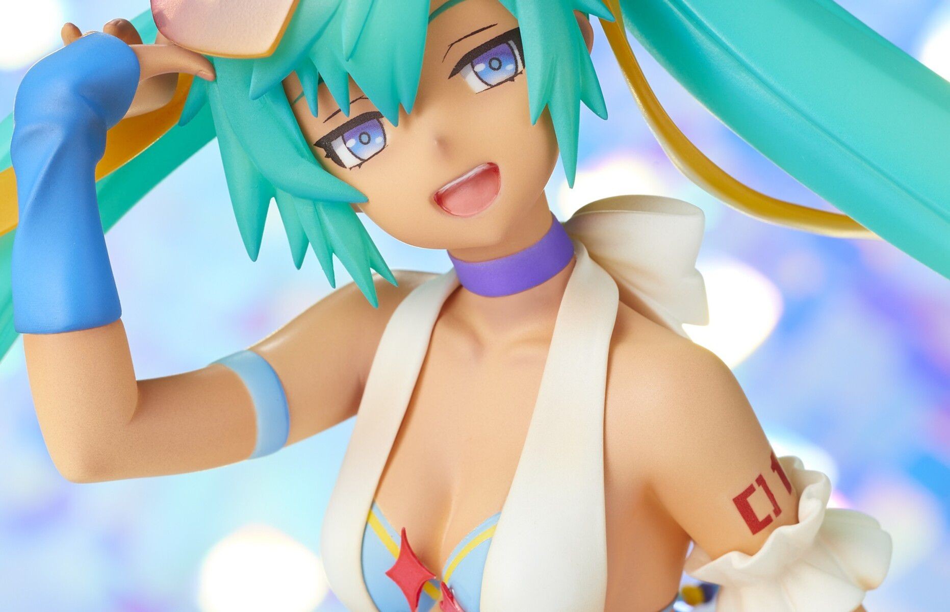 Slut Porn [Hatsune Miku] Erotic Tanned And Erotic Figure Of A Very Nice Swimsuit Costume In Jito Eyes! Weird