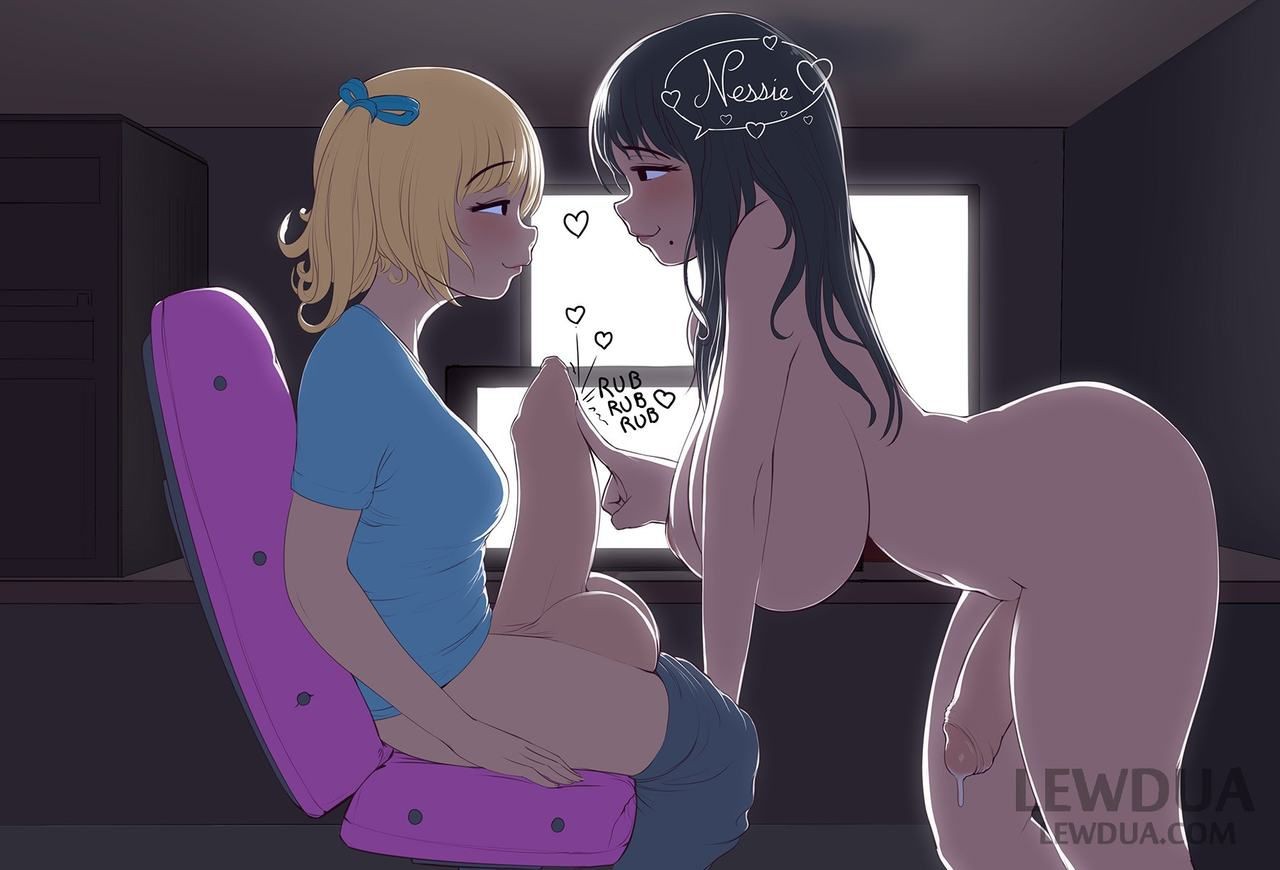 Doggy [Lewdua] Love Is Sharing - Nessie And Alison Dirty Talk