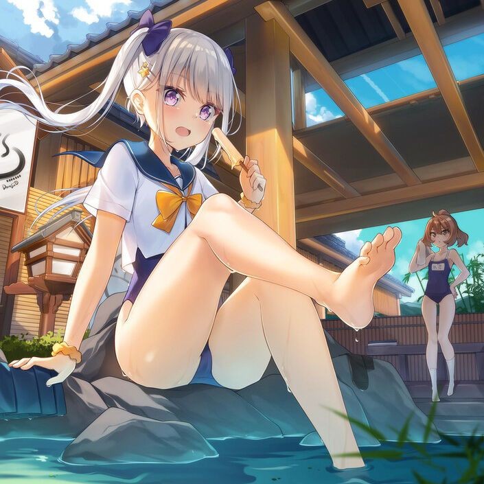 Firsttime [151 Sheets Of Fierce Selection] Secondary Image Of The Irreserari Cute Barefoot Loli Beautiful Girl Cocksucker