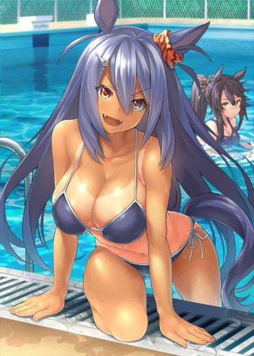 Glam [Uma Musume Pretty Derby] Hishi Amazon-chan's Secondary Erotic Image (illustration): Anime Liveshow