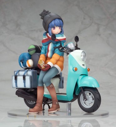 Gay Bukkakeboys Yuru Camp Rin Shima With Scooter – Figure ゆるキャン△ 志摩リン With スクータ – Figure Pete
