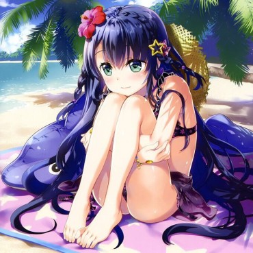Sentando [Intense Selection 219 Sheets] Secondary Image Of A Beautiful Girl In A Swimsuit Too Cute Rimjob