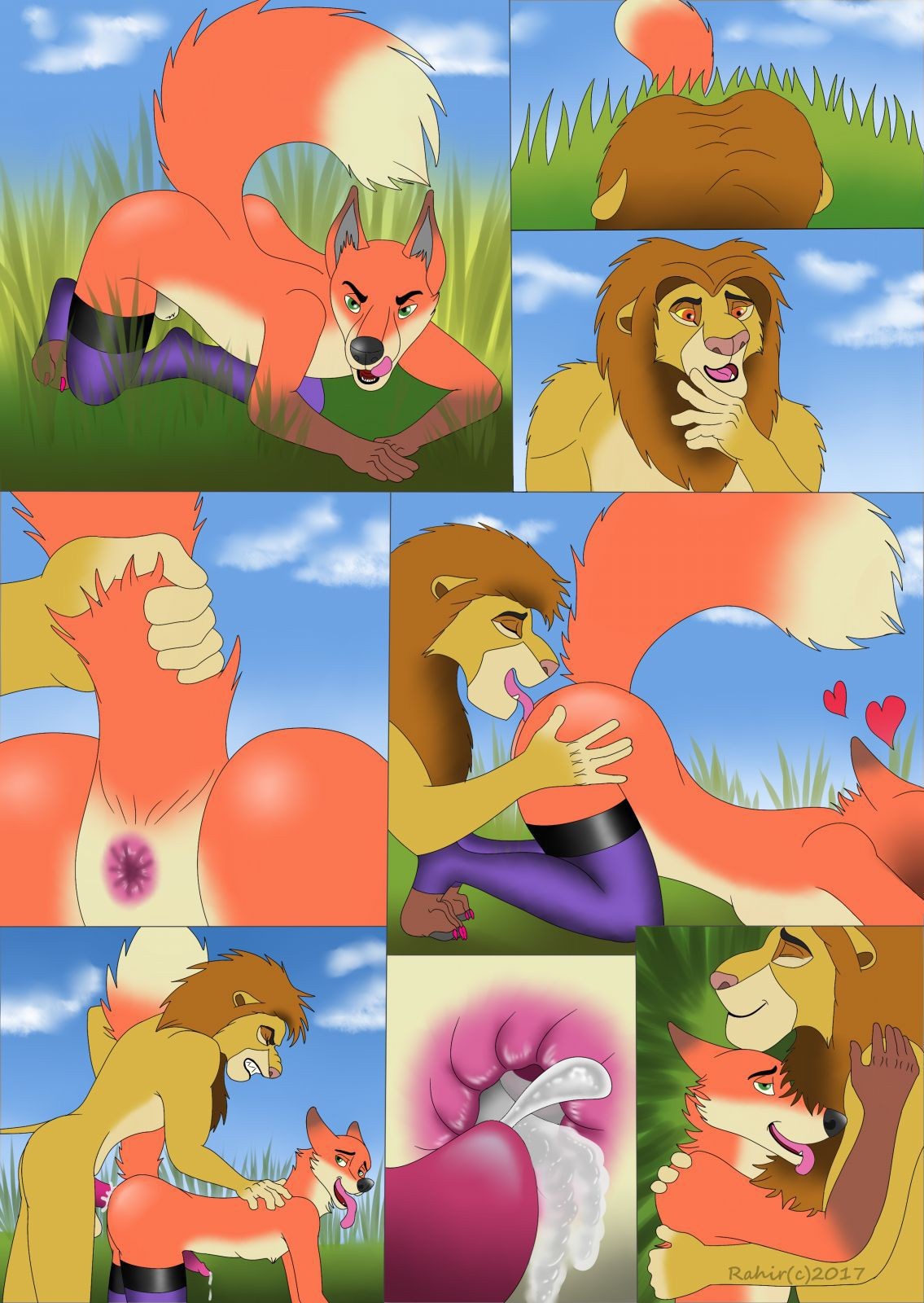 Gay Brokenboys [Rahir] How Foxes Hunt For Lions Amateur Blowjob