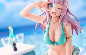 Anal Licking [Kaguya-sama Wants To Tell] Fujiwara Chika's Erotic Muchimuchi Swimsuit Erotic Figure Fuck