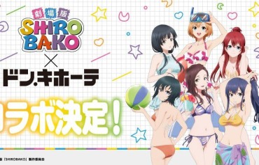 French [SHIROBAKO] Is Erotic Goods Of Girls' Erotic Swimsuit In Collaboration With Don Quixote! Solo Girl