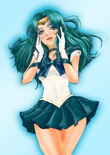 Throat [Sailor Moon] Secondary Erotic Image Of Sailor Neptune (Michiru Kaio): Anime Outdoor Sex