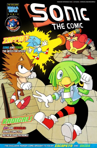 Prostitute [Escopeto & Okida] Sonic The Comic: Sonic & Tekno – Quickie Resolved Fuck My Pussy