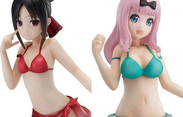 Public [Kaguya-sama Wants To Tell] Shinomiya Kaguya And Fujiwara Chika's Erotic Swimsuit Erotic Figure! Shemale Sex