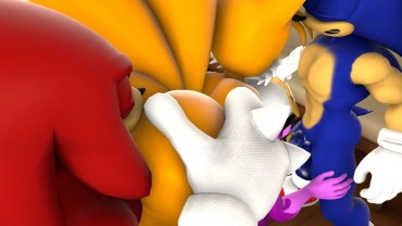 This [BlueApple] Gang Bang Party (Sonic The Hedgehog) Eat