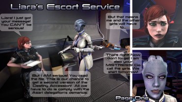 Young Old [Ladychi] Liara's Escort Service (Mass Effect) Cougar