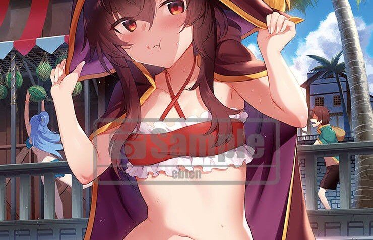 Cruising "This Wonderful World Is A Blast! Megumin's Body Is A Very Erotic Tapestry In The Whipmuchi! Milk