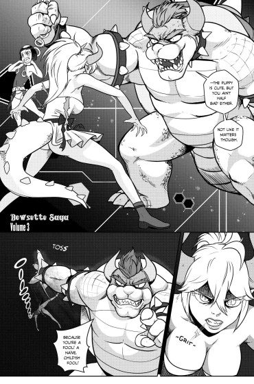Punheta [Pencils / Tony Kuusisto] Bowsette Saga Vol.3 (In Progress) (Mario Bros.) [English] Anime