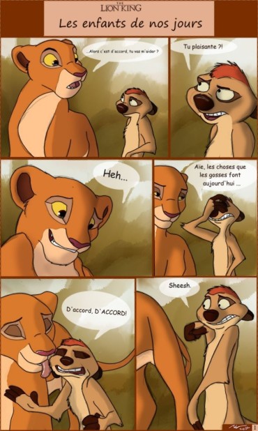 Bra [TUKE] Kids These Days (The Lion King) (French) Gay Military